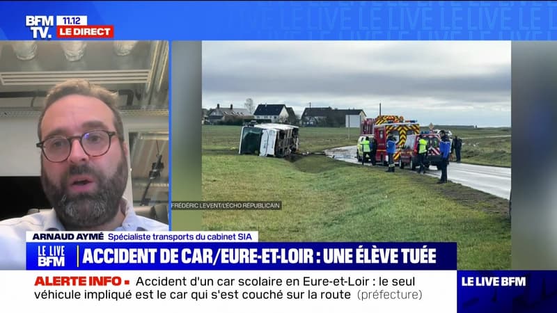 Une élève tuée dans un accident de car dans l'Eure-et-Loir - 30/01