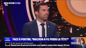 Guerre en Ukraine: "Les propos du président de la République ne font rien pour aller dans le sens de la paix", affirme Julien Odoul (RN)