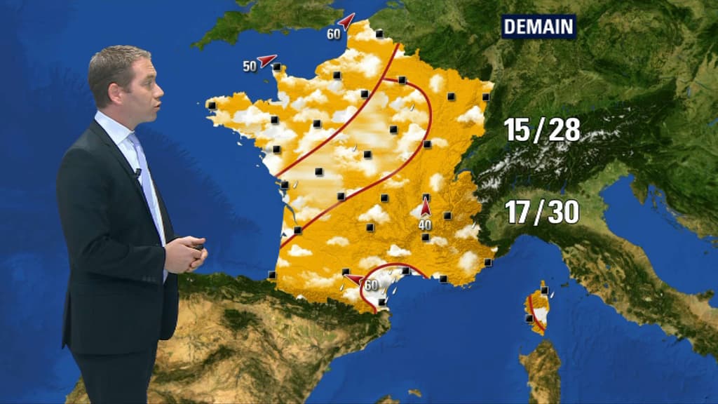 La météo ce mardi. 