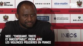 Nice : "Choquant, triste et inacceptable", Vieira juge les violences policières en France