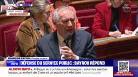 Budget: François Bayrou défend "les efforts que nous avons faits pour les services publics"