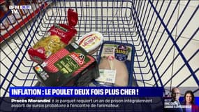 Inflation: le prix du poulet a presque doublé depuis septembre