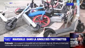 Le ras-le-bol des Marseillais face au désordre des trottinettes électriques