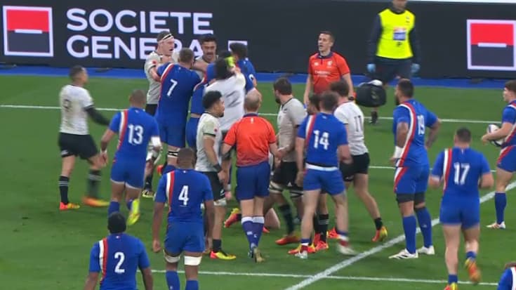 Tensions entre Bleus et All Blacks