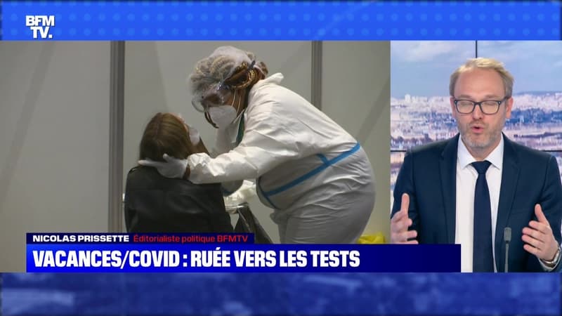 Vacances/Covid : ruée vers les tests - 10/07