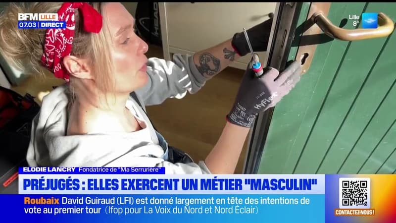 Journée internationales des droits des femmes : elles exercent des métiers masculins.