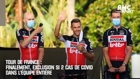 Tour de France : Finalement, exclusion si 2 cas de Covid dans l’équipe entière