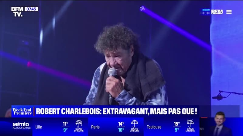 Paris: Robert Charlebois sur la scène du Grand Rex