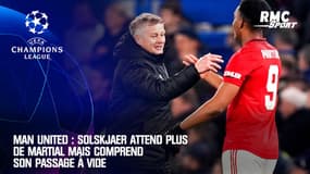 Man United : Solskjaer attend plus de Martial mais comprend son passage à vide