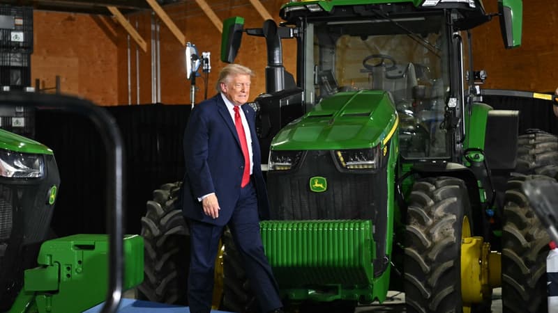 "Merci chérie, amuse-toi bien": perturbé par la pluie et les questions insistantes, Donald Trump plante une journaliste en pleine interview