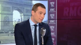 Jordan Bardella le 21 avril 2022 sur BFMTV