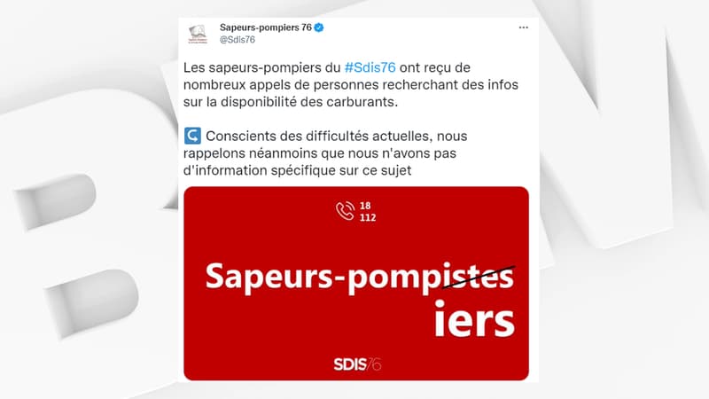 Les sapeurs-pompiers de la Seine-Maritime ont dénoncé les nombreux appels reçus de personnes à la recherche de carburants.