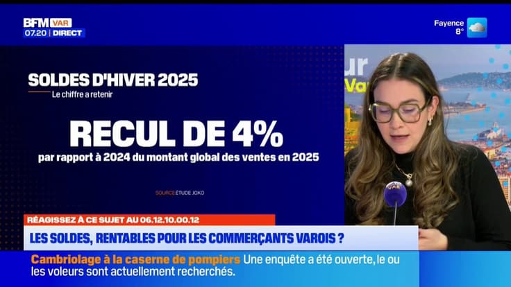 BFM Var et vous: les soldes sont-elles rentables pour les commerçants varois?