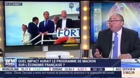 Emmanuel Lechypre décortique le programme d'Emmanuel Macron