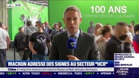 Macron au secteur "HCR" : Bientôt des pourboires par carte bancaire ? 