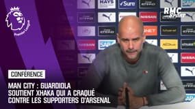 Man City : Guardiola soutient Xhaka qui a craqué contre les supporters d'Arsenal
