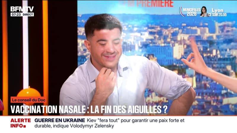 LE CONSEIL DU DOC - La vaccination par spray nasal bientôt en France?