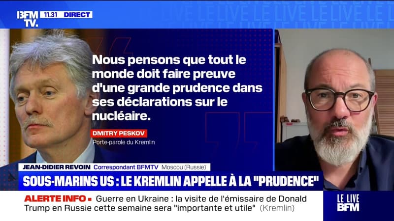 Le Kremlin appelle à la 