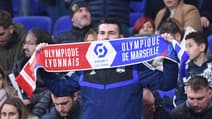 Un supporter lors du match OL-OM
