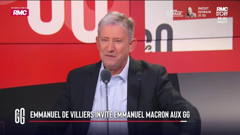 Quand Emmanuel de Villiers invite Emmanuel Macron aux Grandes Gueules