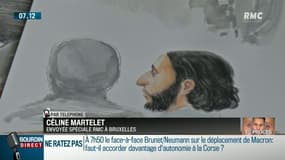 Attitude figée, barbe fournie, phrases choisies et propagande: RMC a assisté à la première audience de Salah Abdeslam à Bruxelles