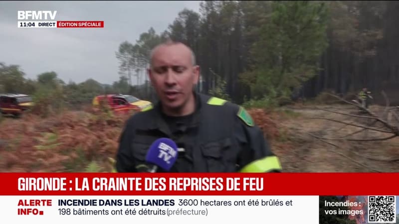 Pourquoi des bulldozers sont-ils mobilisés sur l'incendie en Gironde?