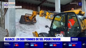 Alsace: les camions de dessalage prêts pour l'hiver