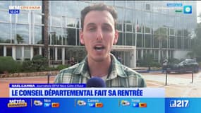 Alpes-Maritimes: un premier conseil départemental sous-tension