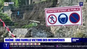 Rhône: une famille se retrouve sans domicile après les intempéries