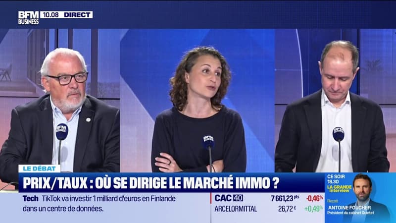 Prix/taux : où se dirige le marché immo ?
