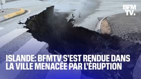 Islande: BFMTV s’est rendue à Grindavík, la ville menacée par l’éruption d'un volcan 