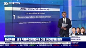 Énergie: les propositions des industriels