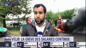 Vélib': la grève des salariés continue