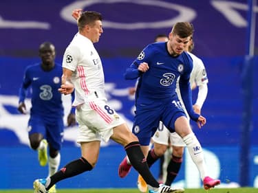 Timo Werner lors du match Chelsea-Real Madrid, le 5 mai 2021