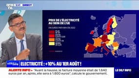 Les tarifs de l'électricité vont augmenter de 10% au 1er août