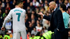Cristiano Ronaldo et Zinedine Zidane