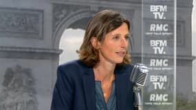 Emmanuelle Ménard était l'invitée de BFMTV et RMC ce lundi. 
