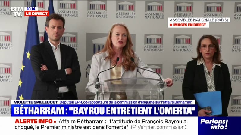 Affaire Bétharram: Violette Spillebout (co-rapporteure de la commission d'enquête) salue 