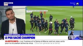 Le PSG sacré champion de France