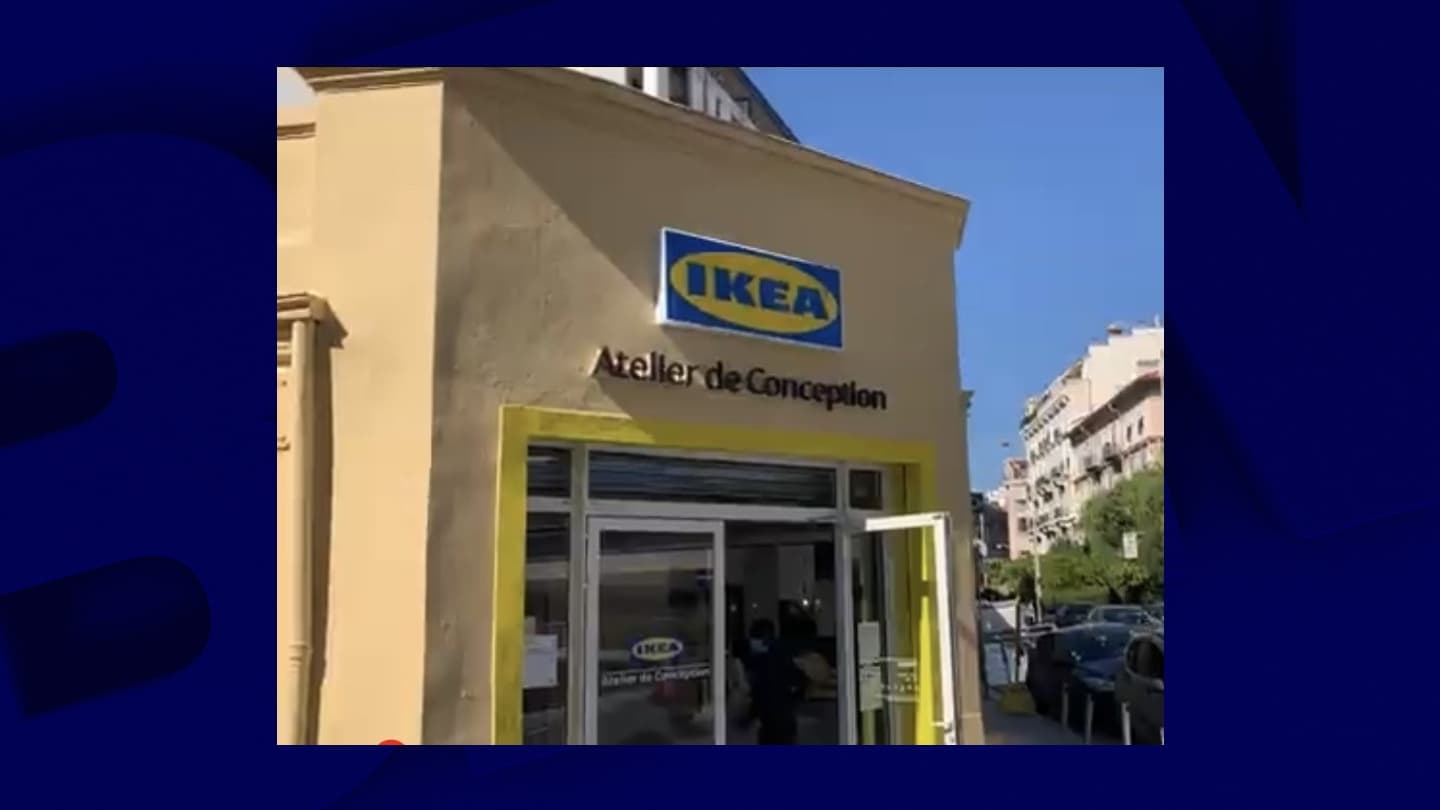 De Ikea-winkel in het centrum is gesloten