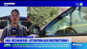Var: avec la sécheresse particuliers et collectivités font des économies d'eau