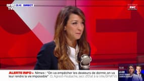 Pour Sabrina Agresti-Roubache, secrétaire d'État à la Ville, "Gérald Darmanin est l'un des remparts" à Marine Le Pen