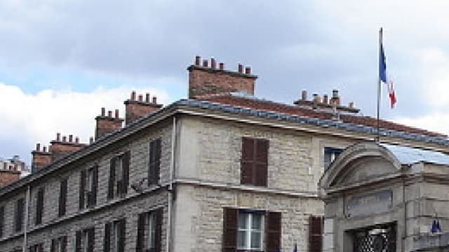 Entrée de l'hôpital Necker
