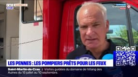 Les Pennes-Mirabeau: les sapeurs-pompiers prêts pour les feux