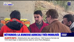 Béthune: les jeunes agriculteurs mobilisés ce jeudi, tous évoquent des conditions compliquées