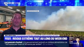 Pour le porte-parole de la Fédération des sapeurs-pompiers, il y a un "manque de culture de protection civile en France"