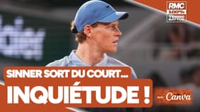 Grosse inquiétude pour Sinner après l'appel du kiné et sa sortie du court... 100% Terre Battue décrypte