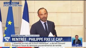 "Nous allons maintenir le cap", affirme Philippe à la sortie du conseil des ministres