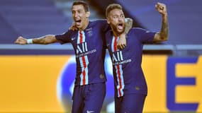 Angel Di Maria et Neymar, le 18 août 2020