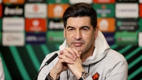 Paulo Fonseca avec Lille en mars 2024